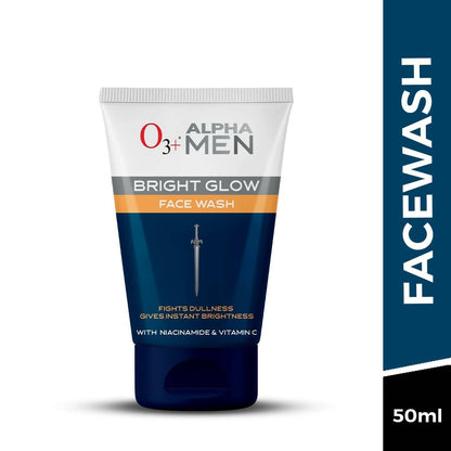 Professional O3+ Alpha Men Bright Glow Face Wash