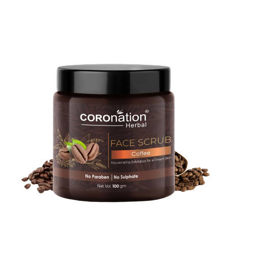 Coronation Herbal Coffee Face Scrub - usa canada australia