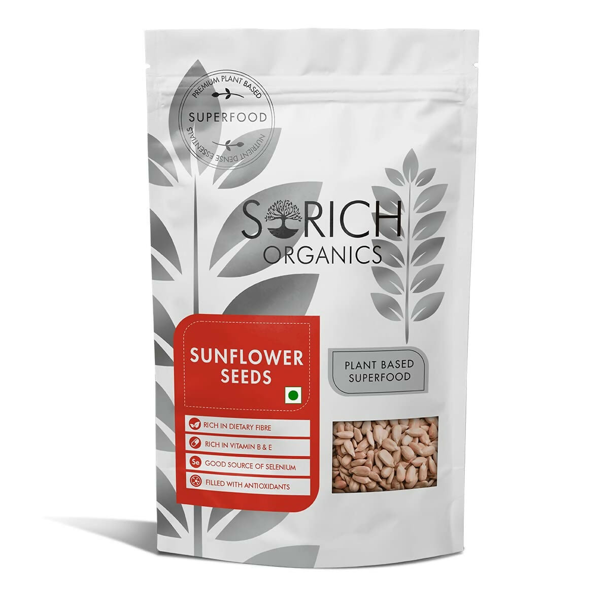 Sorich Organics Raw USDA Organic Sunflower Seeds - BUDNE