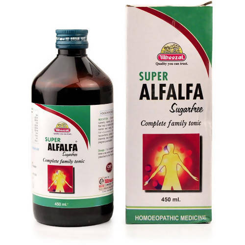 Wheezal Homeopathy Super Alfalfa Sugar Free Tonic - BUDEN