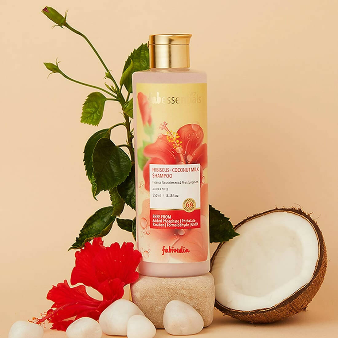 Fabessentials Hibiscus Coconut Milk Shampoo
