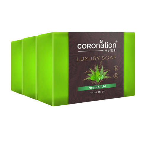 Coronation Herbal Neem & Tulsi Luxury Soap - usa canada australia