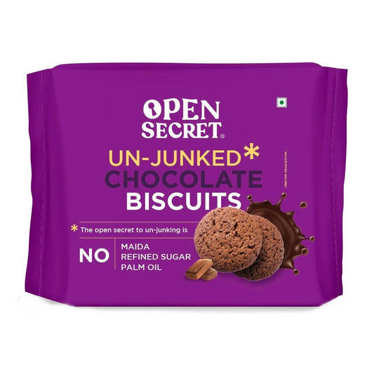 Open Secret Un-Junked Chocolate Biscuits - BUDNE