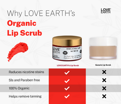 Love Earth Organic Lip Scrub