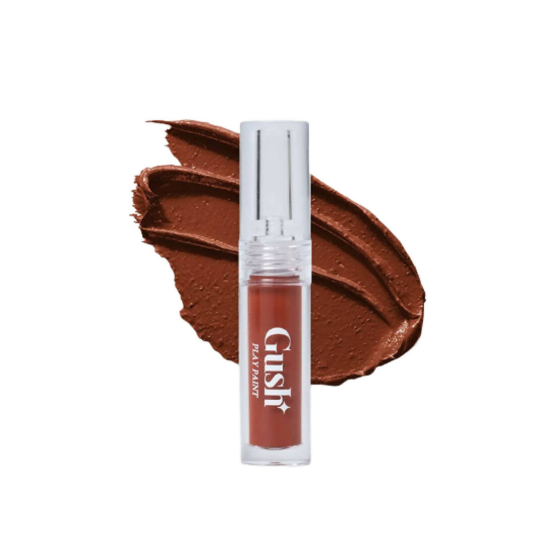 Gush Beauty Play Paint Airy Fluid Lipstick - Chocolate Brown - BUDNE
