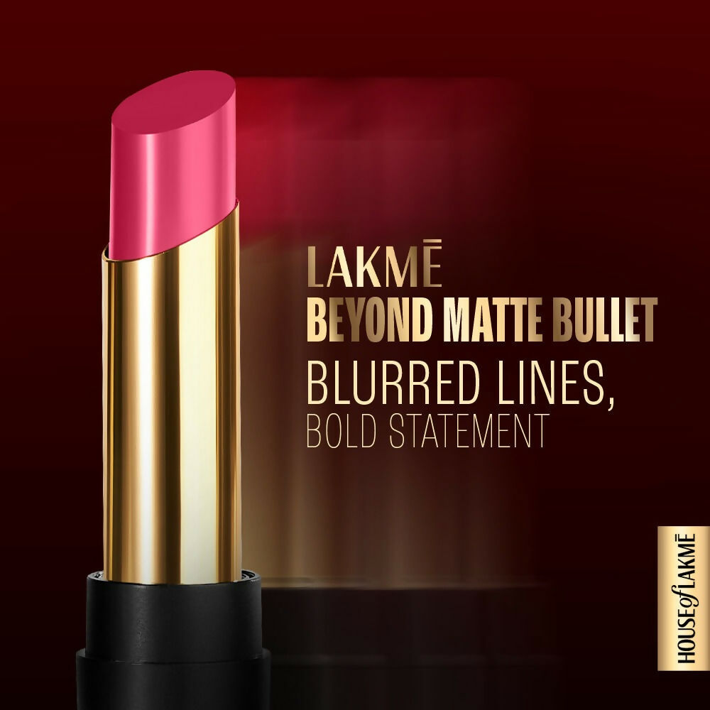 Lakme Absolute Beyond Matte Lipstick - 201 Pink Power