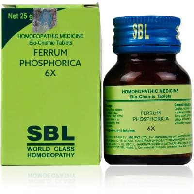 SBL Homeopathy Ferrum Phosphoricum / Phosphorica - BUDEN