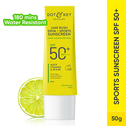 Dot & Key Lime Rush Swim + Sports Sunscreen SPF 50+