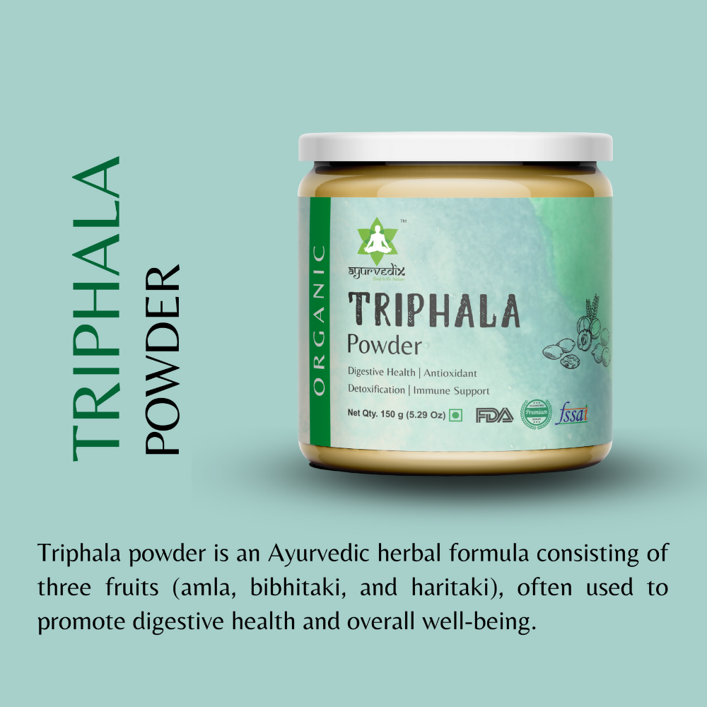 Ayurvedix Organic Triphala Powder