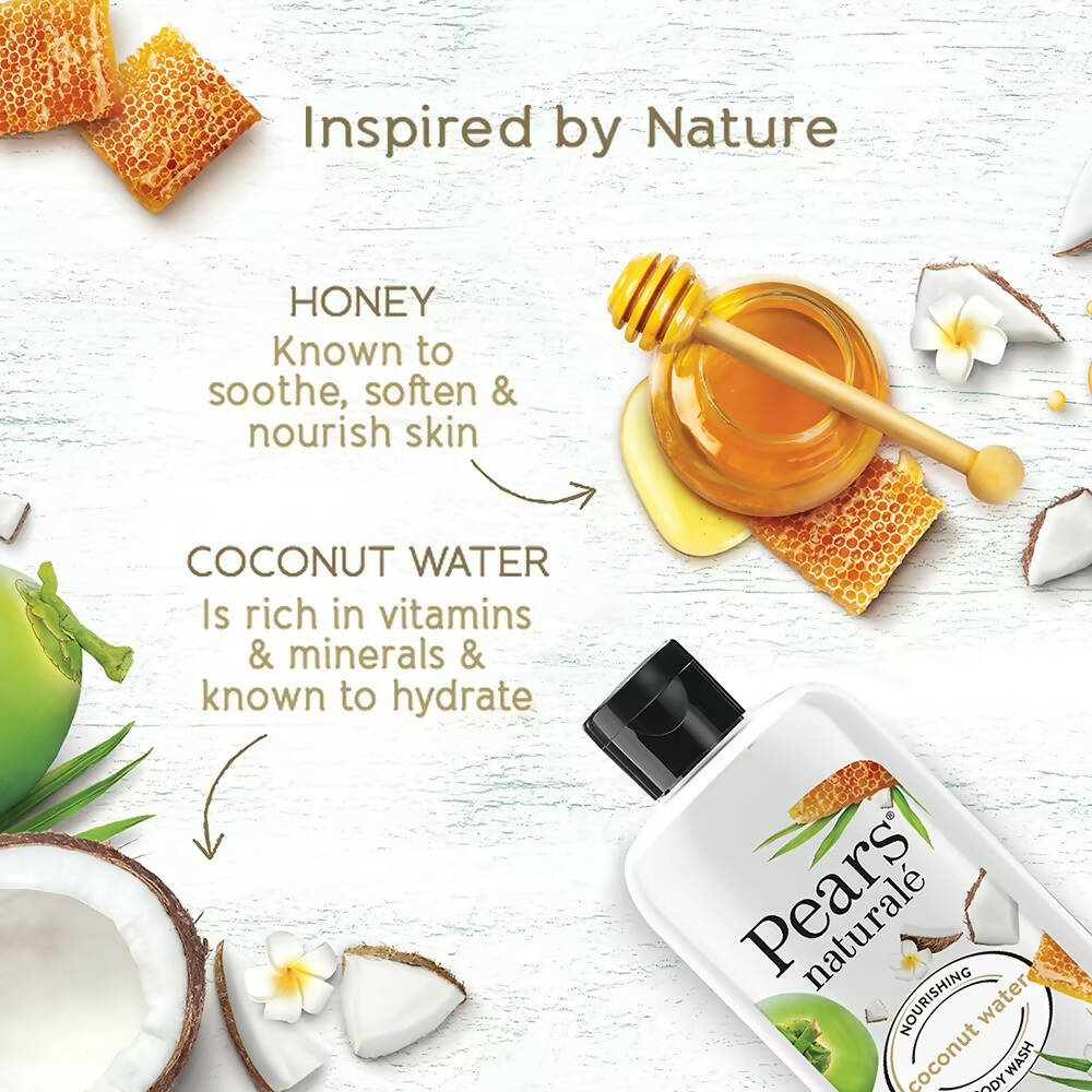 Pears Naturale Nourishing Coconut Water & Detoxifying Aloevera Body Wash Combo