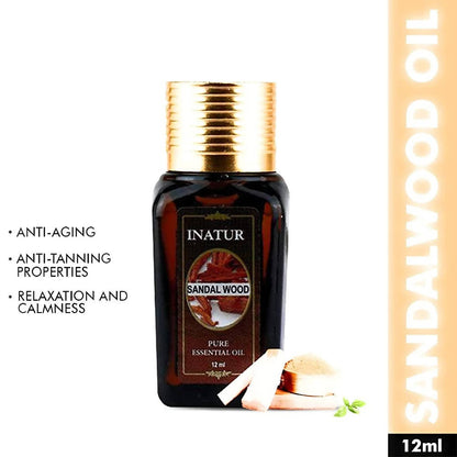 Inatur Sandalwood Pure Essential Oil