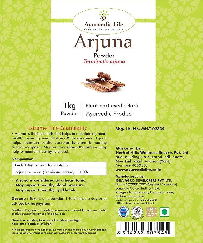 Ayurvedic Life Arjuna Powder