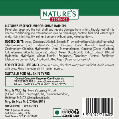 Nature's Essence Mirror Shine Deep Conditioning Hair Spa