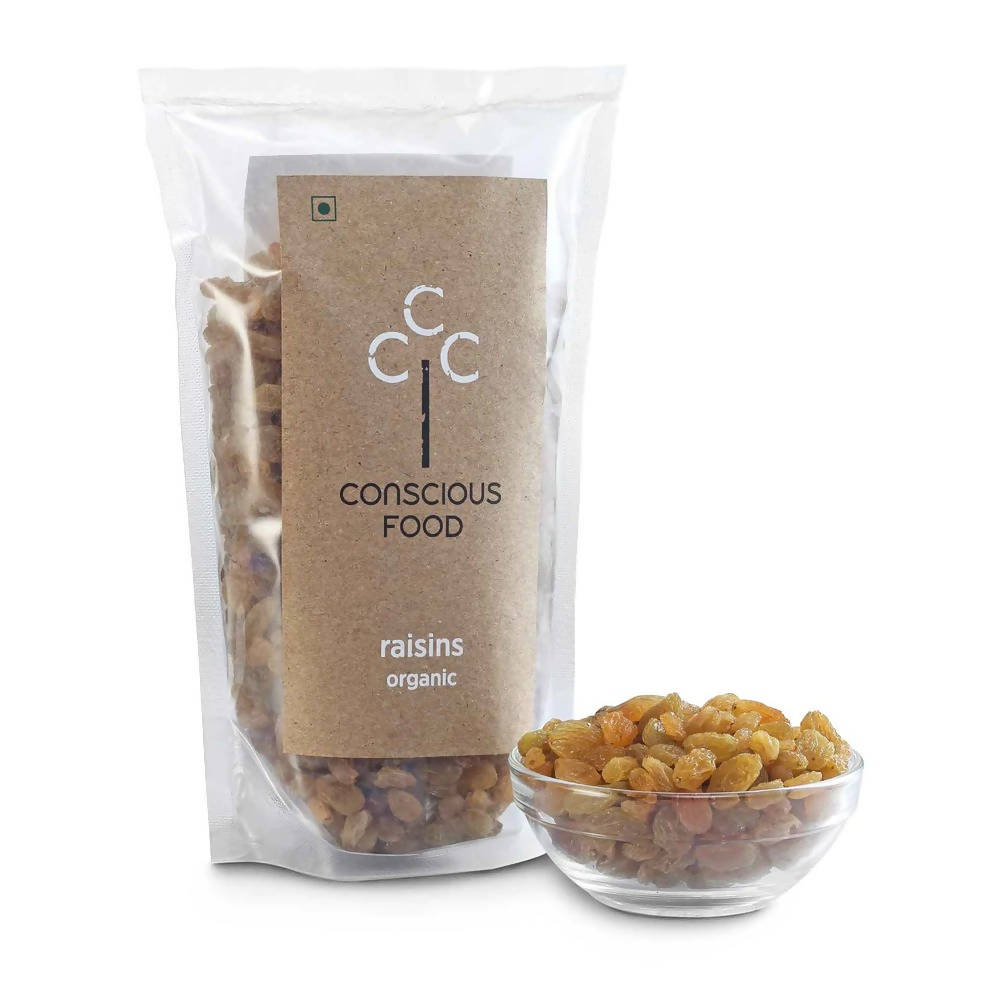 Conscious Food Organic Raisins (Kishmish)