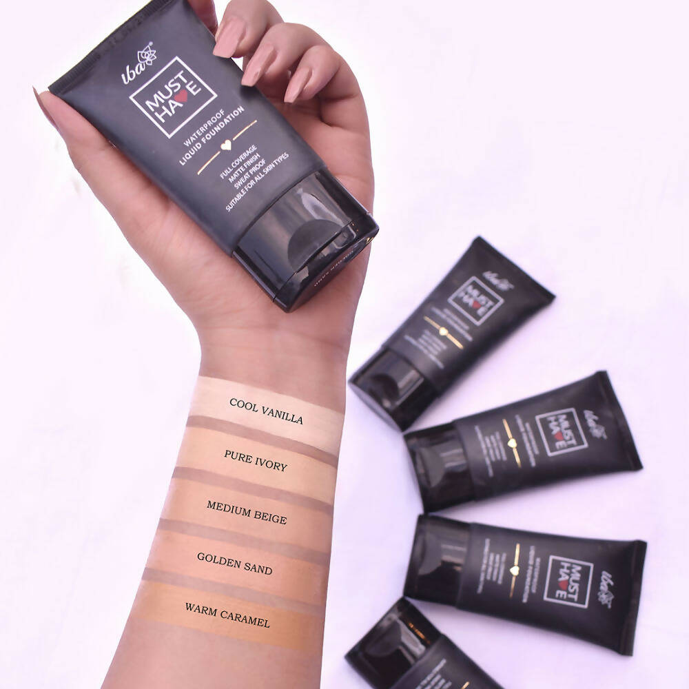 Iba Must Have Waterproof Liquid Foundation - Warm Caramel