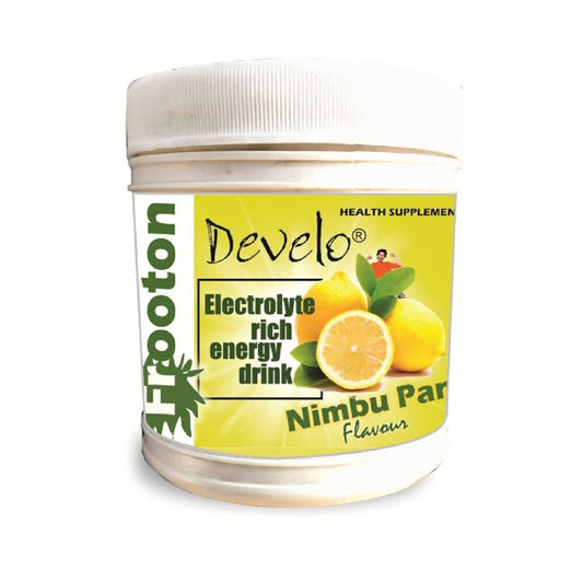 Develo Electrolyte Rich Energy Drink - Nimbu Pani Flavour - BUDNE
