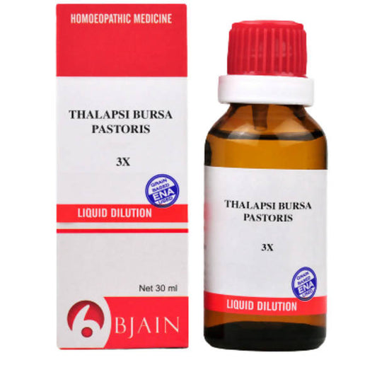 Bjain Homeopathy Thalapsi Bursa Pastoris Dilution -  usa australia canada 