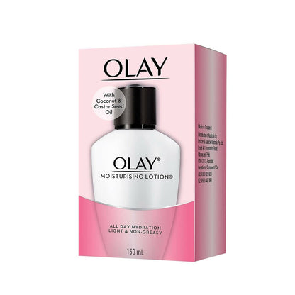 Olay Moisturising Lotion with Coconut, Caster Seed Oil, Glycerin