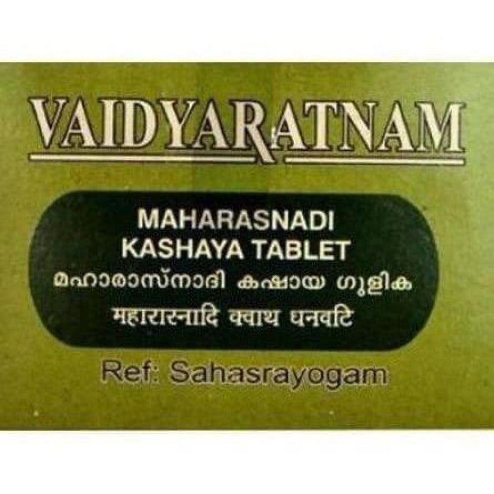 Vaidyaratnam Maharasnadi Kashaya Gulika