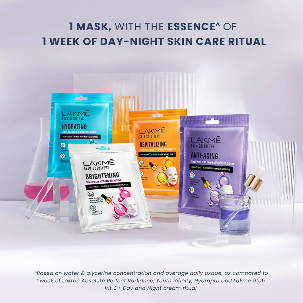 Lakme Skin Solutions Brightening Sheet Mask