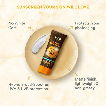 Wow Skin Science Hydrating Sunscreen Spf 50 Pa +++