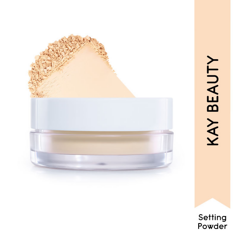 Kay Beauty Matte HD Setting Loose Powder - Banana