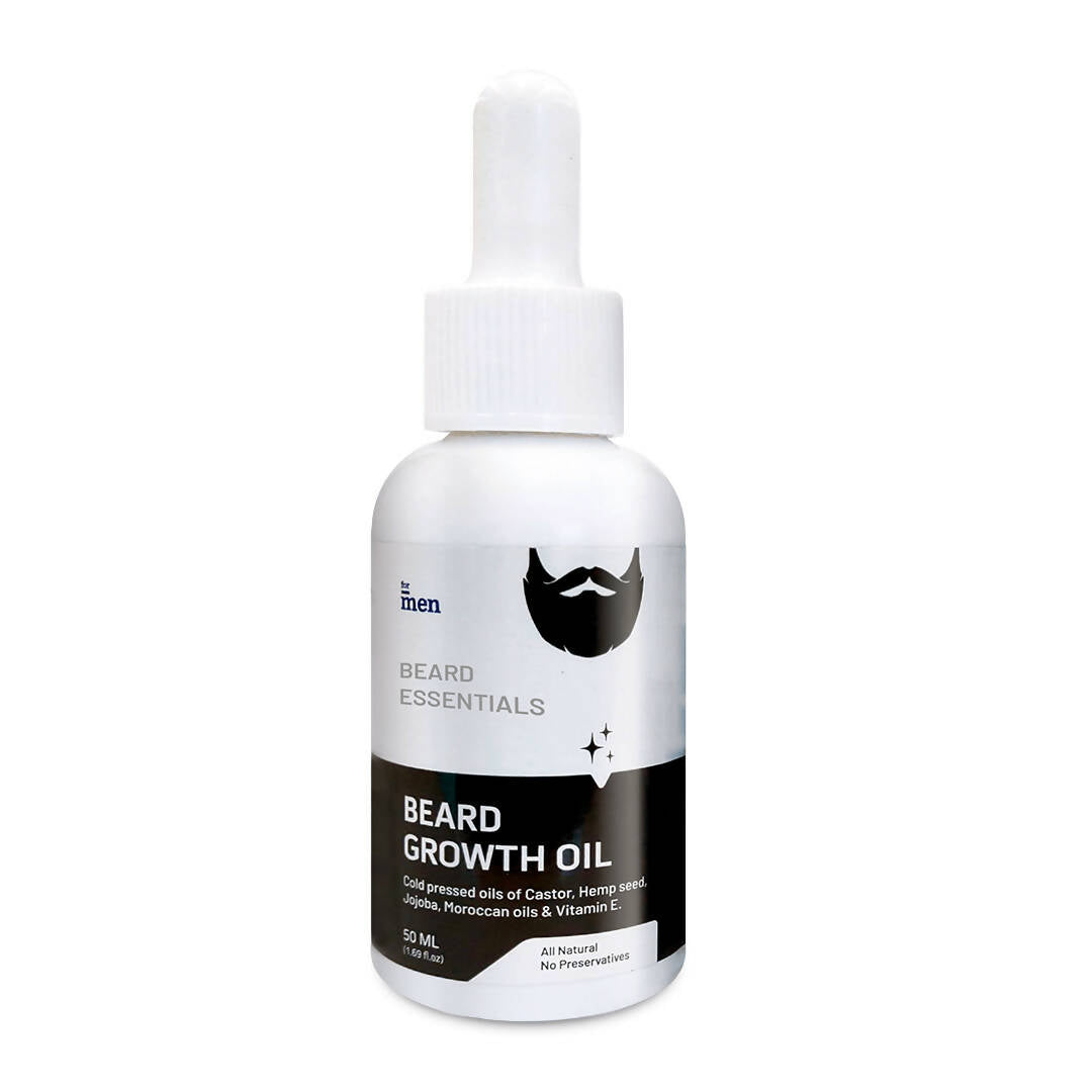 ForMen Beard Growth Oil with Anti-Itch and Anti-Dandruff - BUDNE