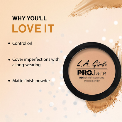 L.A. Girl HD PRO Face Pressed Powder - Buff