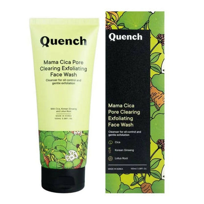 Quench Botanics Mama Cica Pore Clearing Exfoliating Face Wash