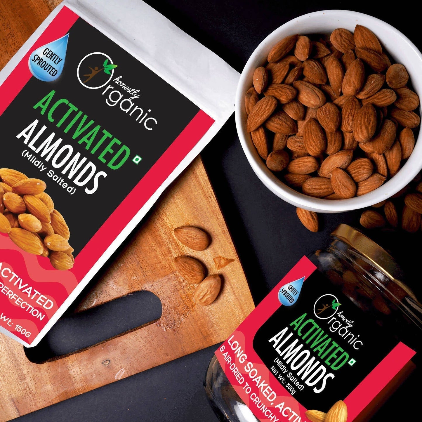 D-Alive Honestly Organic Activated Almonds