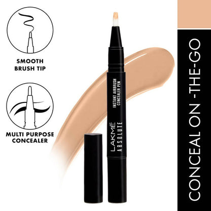 Lakme Absolute Instant Airbrush Concealer Pen - Ivory