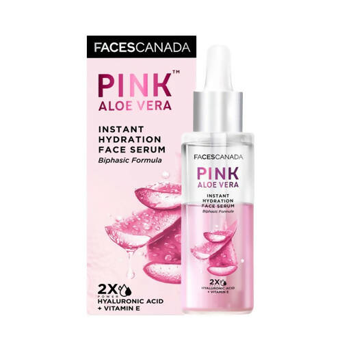 Faces Canada Pink Aloe Vera Instant Hydration Face Serum - BUDNEN