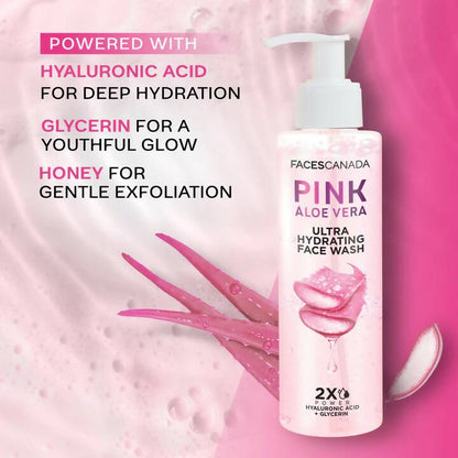 Faces Canada Pink Aloe Vera Ultra Hydrating Face Wash
