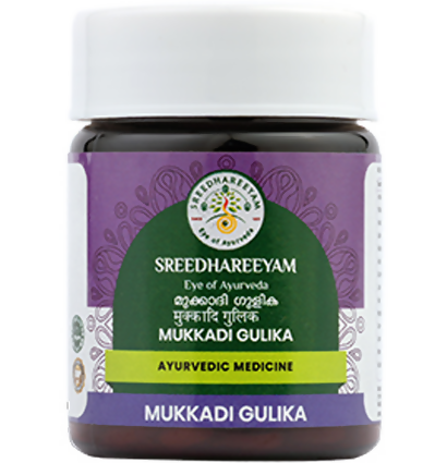 Sreedhareeyam Ayurveda Mukkadi Gulika - BUDEN