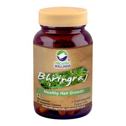 Organic Wellness Bhringraj Vegetarian Capsules - BUDEN