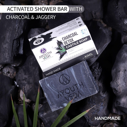 Ayouthveda Charcoal Detox Castile Soap