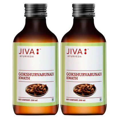 Jiva Ayurveda Gokshuvarunadi Kwath Syrup - usa canada australia