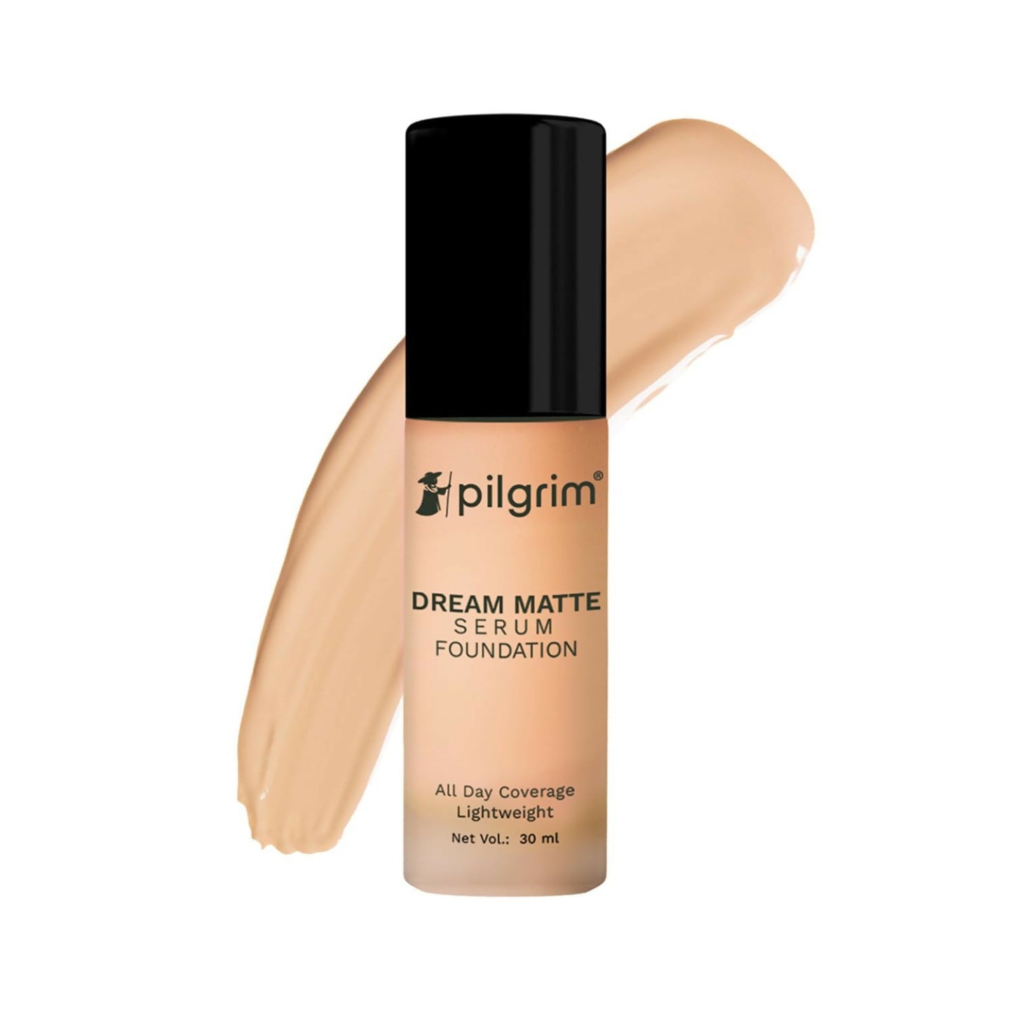 Pilgrim Dream Matte Serum Foundation With Matte & Poreless All Day Coverage Lightweight - Golden Beige