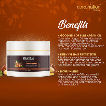 Coronation Herbal Moroccan Argan Oil Hair Mask