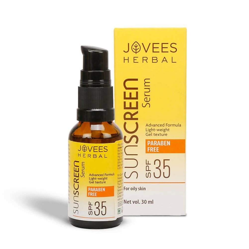 Jovees Sunscreen Face Serum SPF 35 For Oily & Acne Prone Skin - usa canada australia