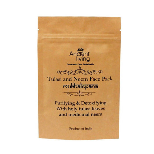 Ancient Living Tulasi And Neem Face Pack - BUDNE