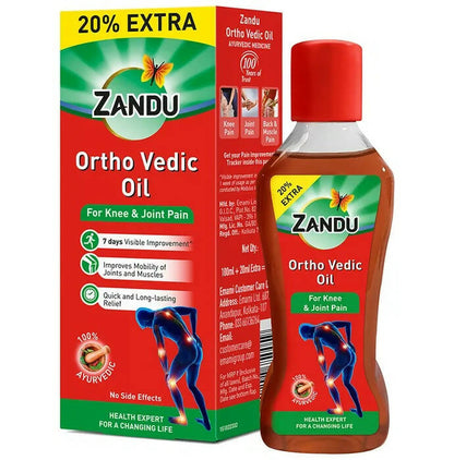 Zandu Ortho Vedic Knee & Joint Pain Oil - BUDEN