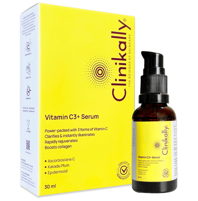 Clinikally Vitamin C3+ Serum - usa canada australia