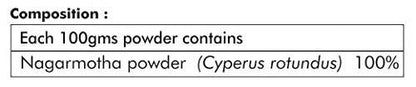 Ayurvedic Life Nagarmotha Powder