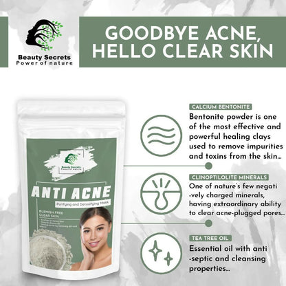 Beauty Secrets Anti Acne Face Mask