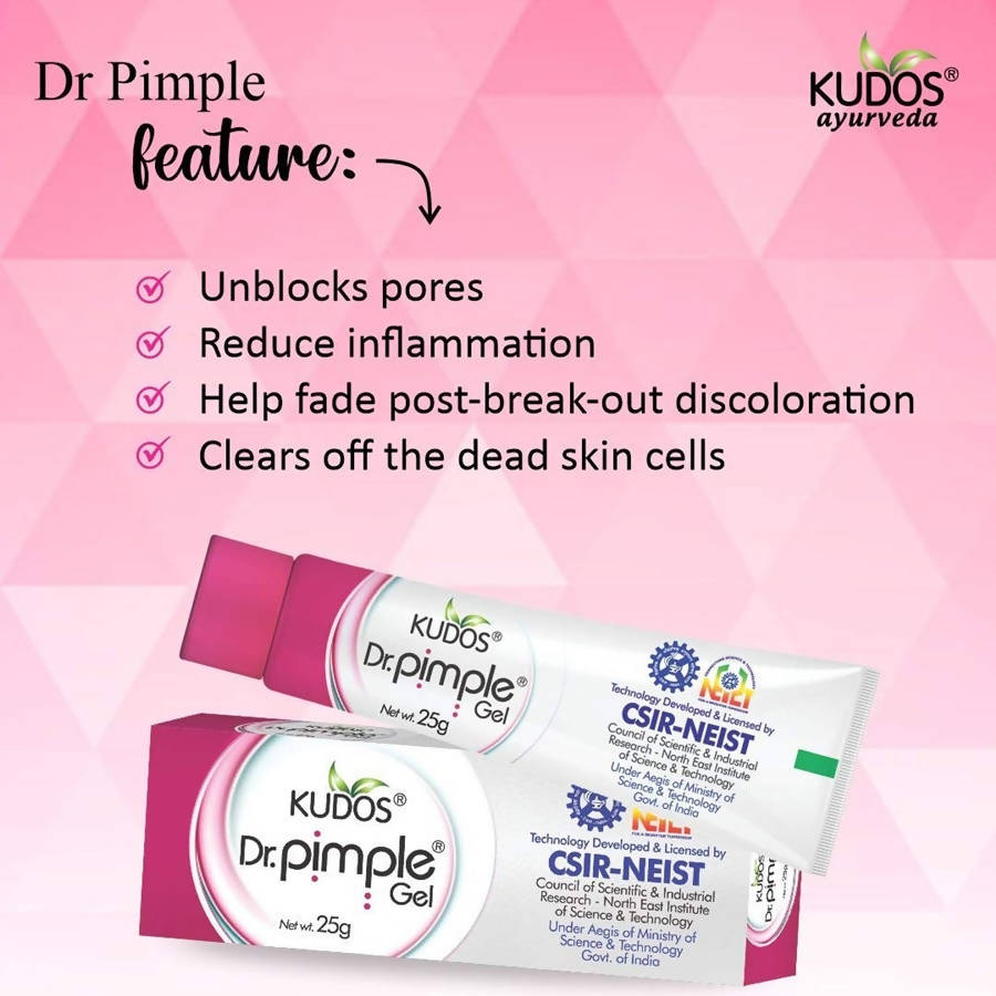 Kudos Ayurveda Dr. Pimple Gel