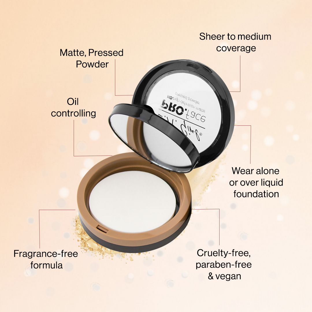 L.A. Girl HD PRO Face Pressed Powder - Chestnut