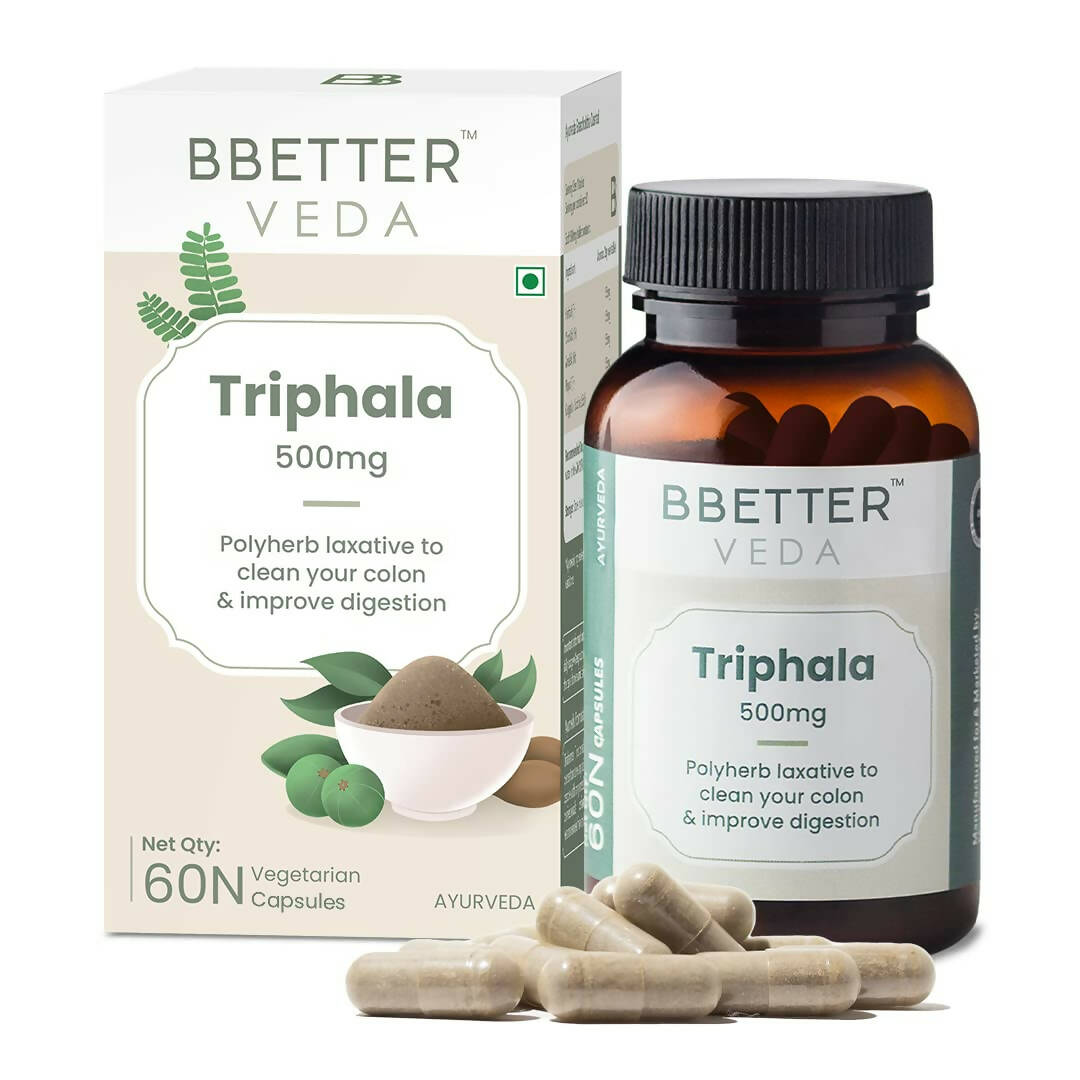 BBETTER Veda Triphala Capsules -  usa australia canada 