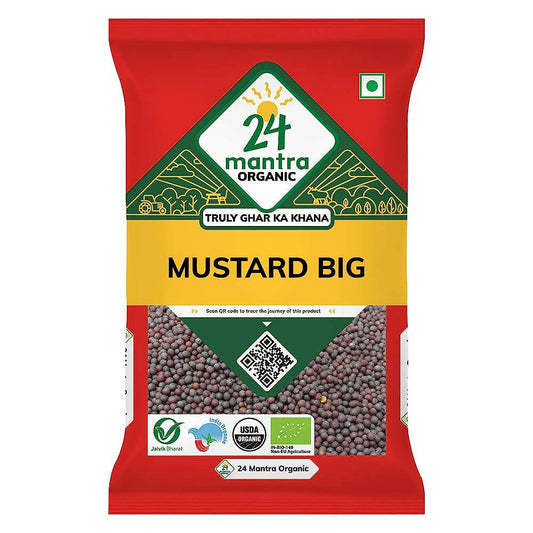 24 Mantra Organic Mustard Seeds (Big) - buy in USA, Australia, Canada