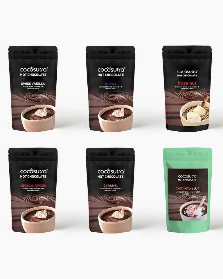 Cocosutra Hot Chocolate Blend Combo - BUDNE